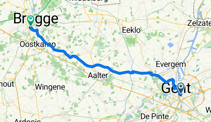 Bike Trip Oostende Day 3 (Gent Airbnb 1 &amp; 2  -&gt; Brugge Airbnb)