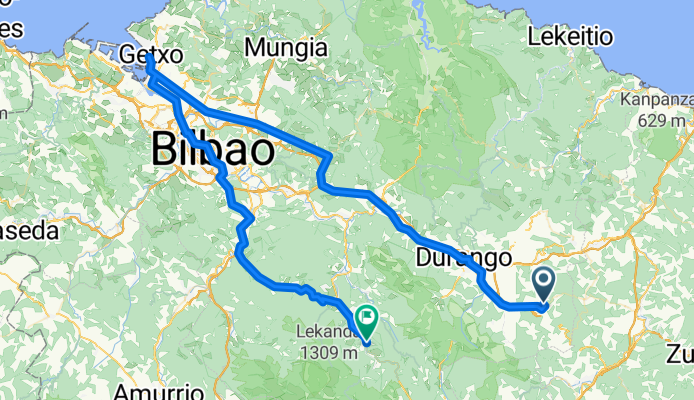 De Calle Galartzauria, 3–37, Elorrio a Barrio de Plaza, 2, Zeanuri