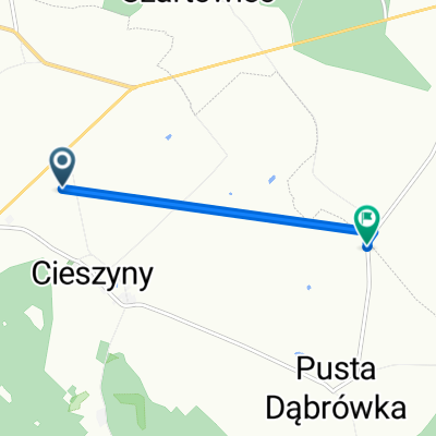 Cieszyny 79, Wrocki do Pusta Dąbrówka 14A, Bobrowo