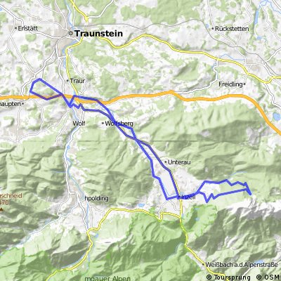 Vachendorf - Inzell - Frillensee - Siegsdorf - Vachendorf