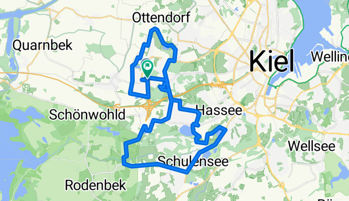 Osloring 22, Kiel nach Osloring 22, Kiel