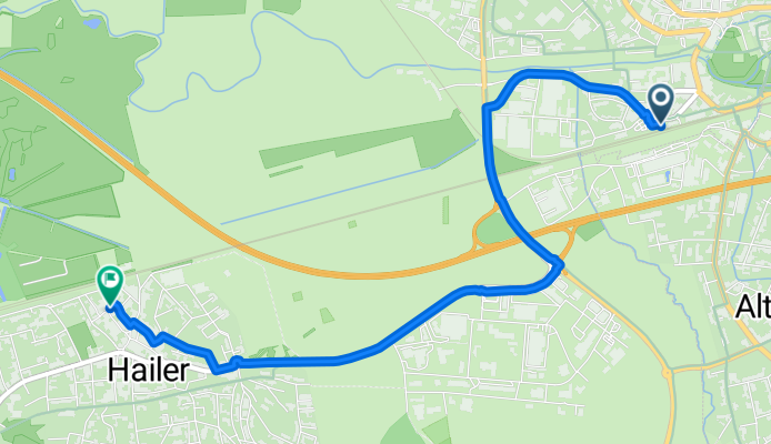 Bahnhofstraße 3, Gelnhausen nach Heylstraße 54–56, Gelnhausen