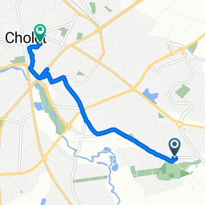 41 Avenue du Parc, Cholet to 60 Rue Saint-Pierre, Cholet