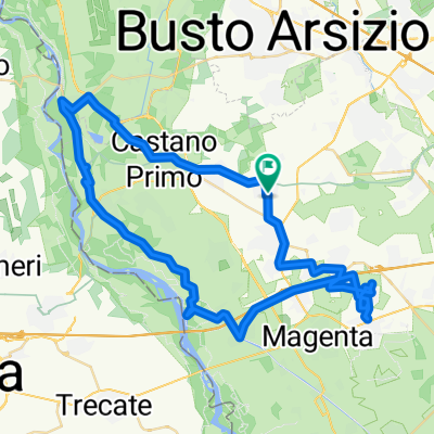 Da Via dei Pioppi 1, Arconate a Via dei Pioppi 8, Arconate