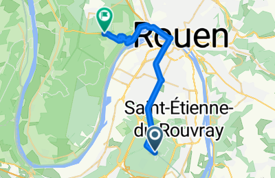 Route in der Bikemap App öffnen