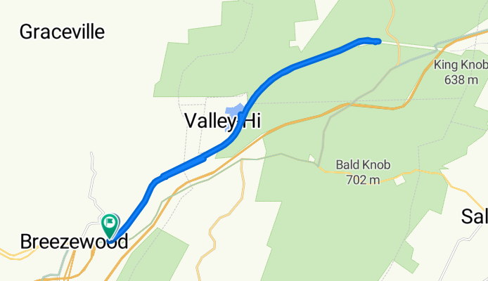 Lincoln Highway 16749, Breezewood to Lincoln Highway 16749, Breezewood