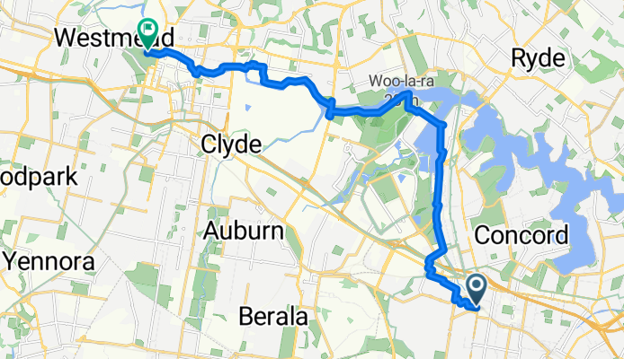 Strathfield to Parramatta