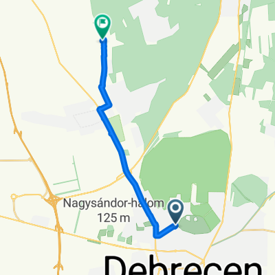Nagyerdei körút 84, Debrecen to Zelemér, Hajdúböszörmény