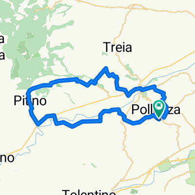 Pollenza - Pitino - Passo di Treia - Rotelli - Pollenza