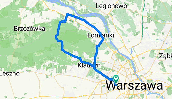 Kampinos Krótka pętla (Palmiry)