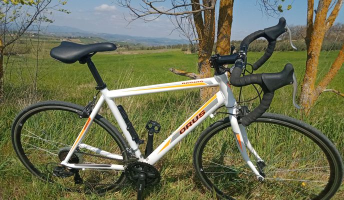 Photo 1 of the Bikemap route "Da Via del Ponte 30, Montegiovi a Strada Provinciale Porrona, Cinigiano"