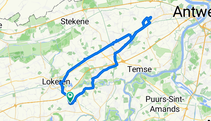 Stokstraat 24, Zele naar Stokstraat 22, Zele