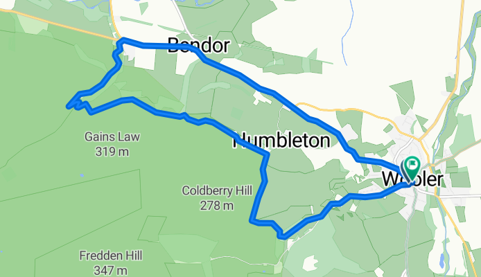 Wooler Common and Akeld Loop