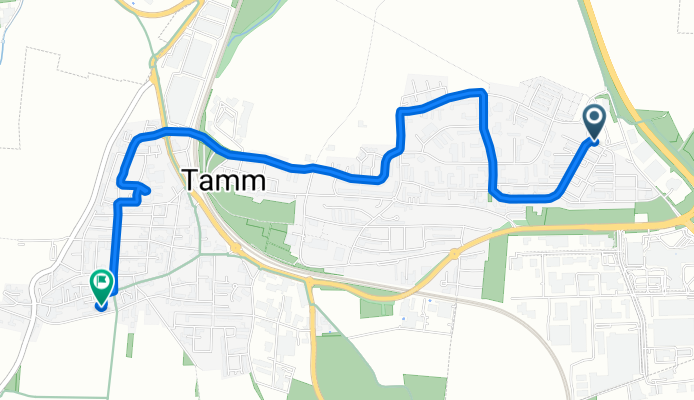 Aalener Straße 29, Tamm do Rathausgasse 12, Tamm