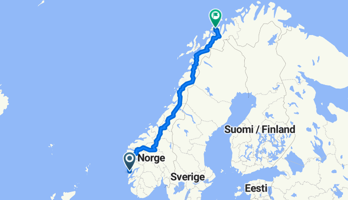 Bergen - Tromso standard