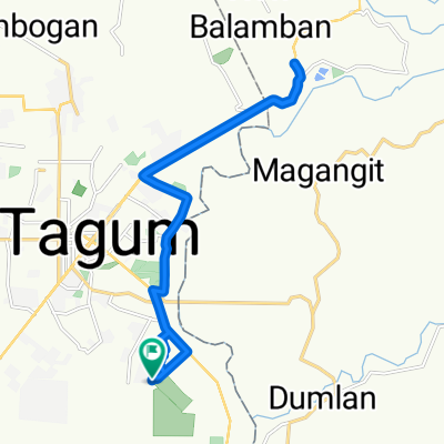 Acacia Street 240, Tagum to Amherstia Street 14, Tagum