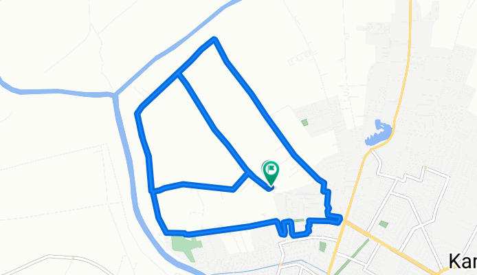 Route to Jalan Kampung Linau Kecil 111, Batu Pahat