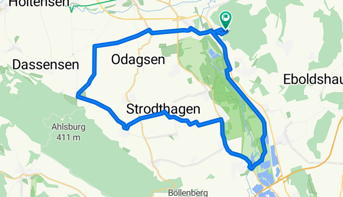 Lärchenweg 2A, Einbeck nach Lärchenweg 4, Einbeck
