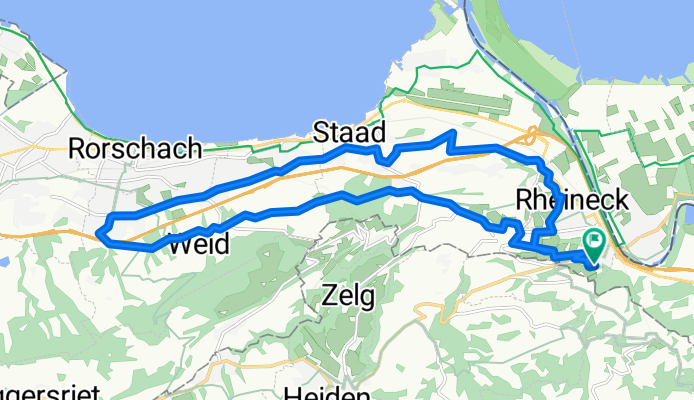 Trubenhofstrasse 25, Rheineck nach Trubenhofstrasse 23, Rheineck