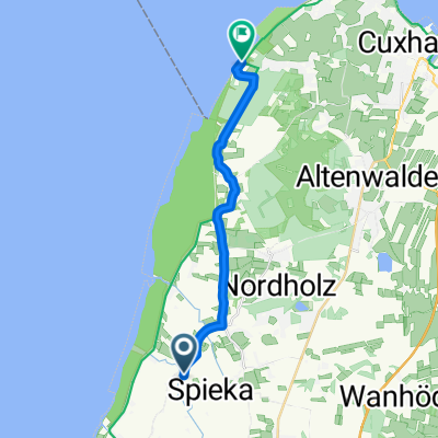 Route von Cappeler Niederstrich, Cappel