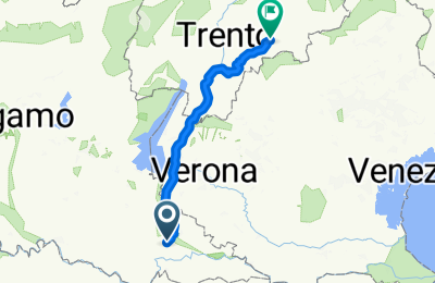 Route in der Bikemap App öffnen