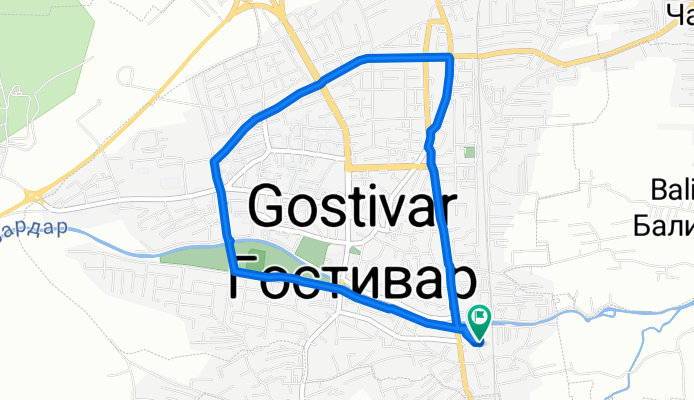 Kej Vardar 53, Gostivar to Kej Vardar 56, Gostivar