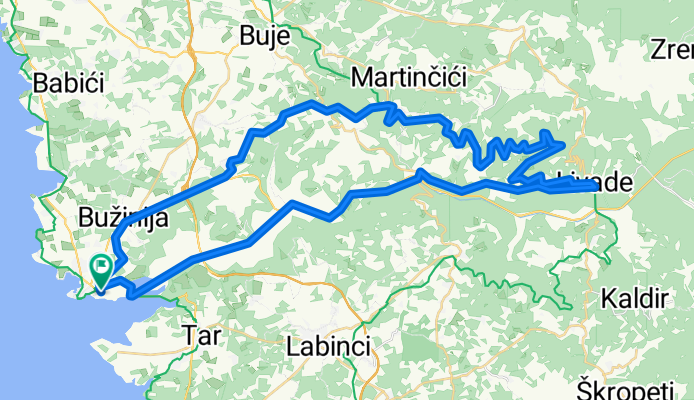 (Predlog) Novigrad-Novavas-Grožnjan-Livade