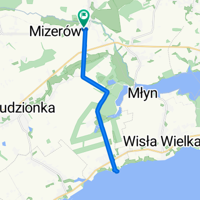 Wyzwolenia 118, Mizerów do Wyzwolenia 118, Mizerów
