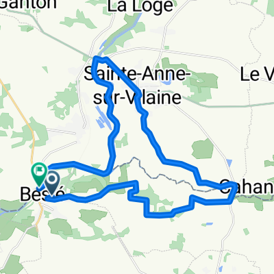 De 106 Domaine de Beaulieu, Guémené-Penfao à D59, Langon