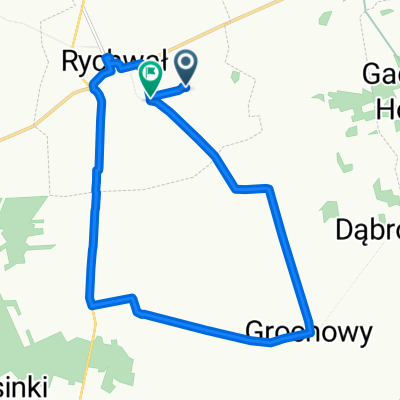 Złotkowska 30, Rychwał do Złotkowska 34B, Rychwał