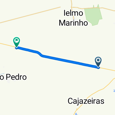 Rota desde BR-304, Macaíba