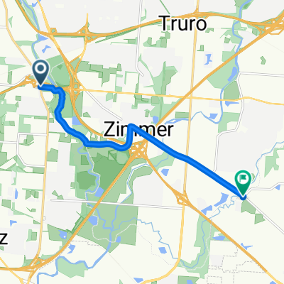 2300–2400 Alum Creek Dr, Columbus to 4901 Ebright Rd, Canal Winchester