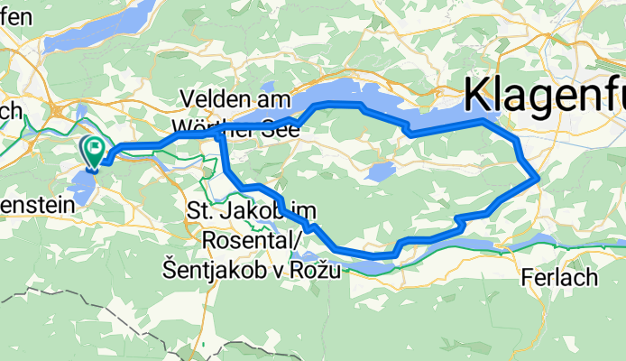 Wörthersee - Rupertiberg 73km