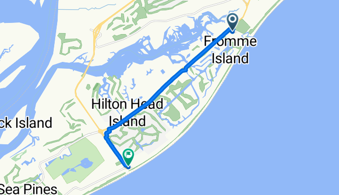Corine Lane 27, Hilton Head Island to North Forest Beach Drive 2, Hilton Head Island