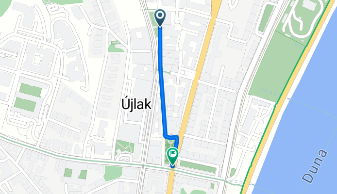 Bokor utca 1–5., Budapest to Lajos utca, Budapest