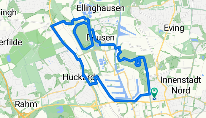 Fredenbaum - Deusenberg - Huckarde - Hafen