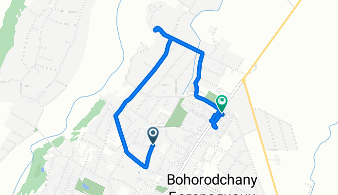 Ткацька вулиця, Bohorodchany to Shevchenka Street, 7/1, Bohorodchany