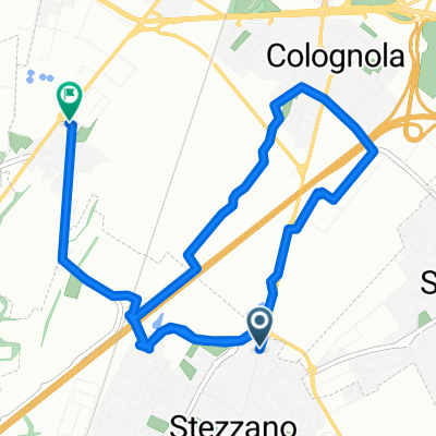 Via Bergamo 25/A, Stezzano to Via Enrico Morali 2–2B, Bergamo