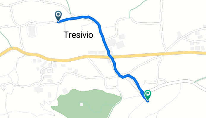 Da Via Santa Casa 3, Tresivio a Strada di Postè, Tresivio