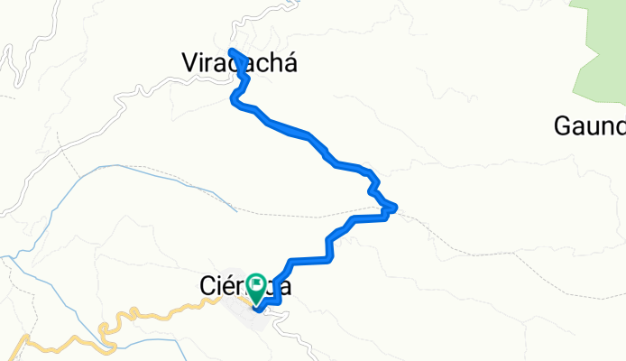 De Calle 3 3-28, Viracachá a Calle 3 3-1–3-99, Viracachá