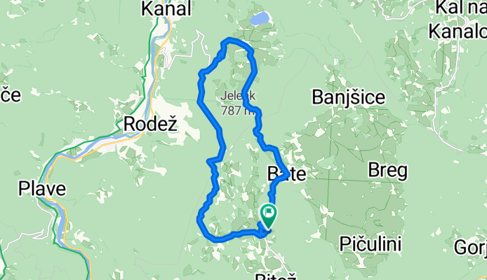 Grgarske Ravne 51 to Grgarske Ravne 52