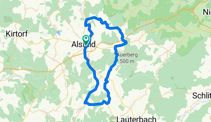 Alsfeld-Berfa-Brauerschwend-Hopfgarten-Alsfeld
