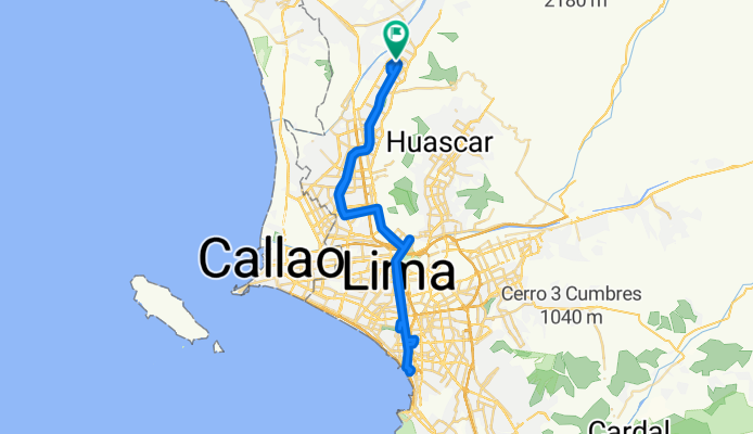 De Enace a Miraflores ida y vuelta