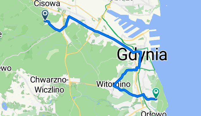 W PUSTKI CISOWSKIE - REDŁOWO SZPITAL