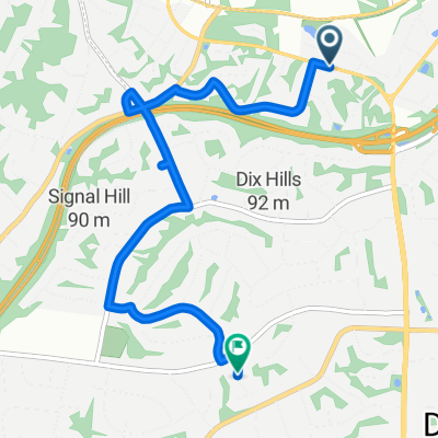 40 Arista Dr, Dix Hills to 4 Somner Dr, Dix Hills