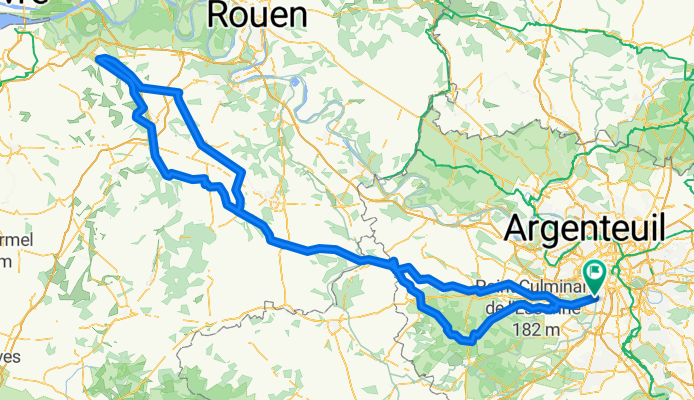 Virée normande 2021 Aller