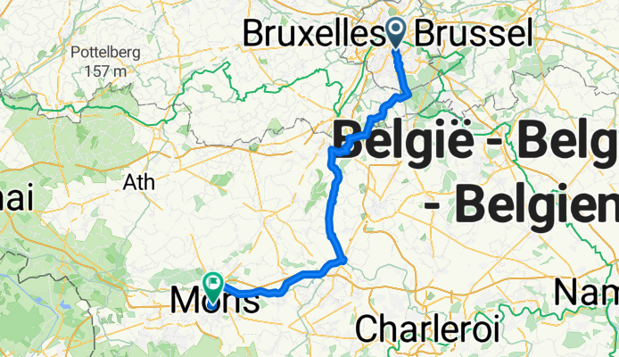 Etappe 1 : BXL - Mons