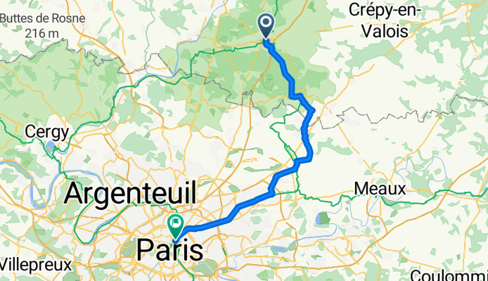Etappe 5 : Senlis - PARIS