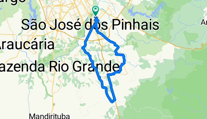 De Travessa Antônia Miravalhes Possebon 112 a Travessa Antônia Miravalhes Possebon 100