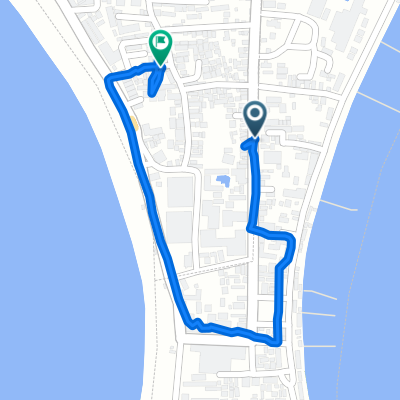 Jalan Kidang Pananjung No.187, Kecamatan Pangandaran to Jalan Kalen Buaya No.11, Kecamatan Pangandaran